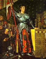 Ingres, Jean Auguste Dominique - Joan of Arc on Corronation of Charles VII in the Cathedral of Reim